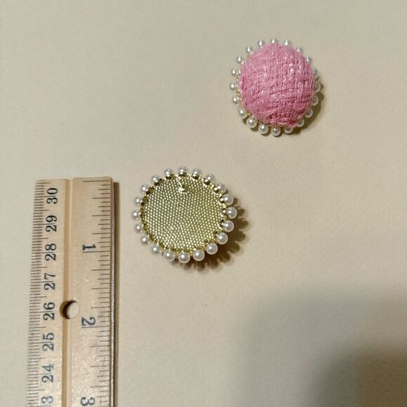 Vintage pearl earrings N797 - Picture 5 of 5